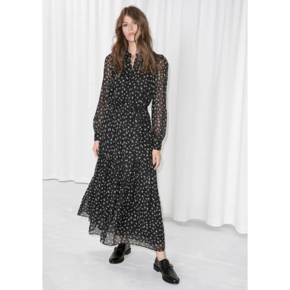 & Other Stories Maxi Shirt Dress